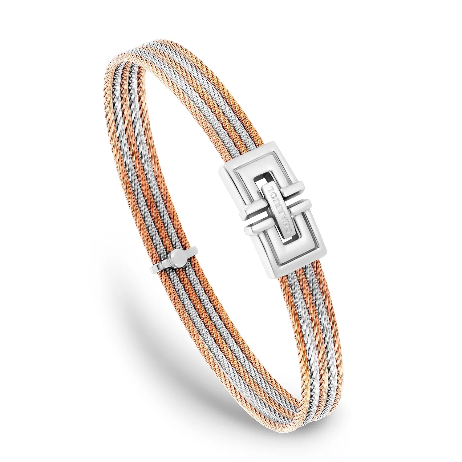 Or rose et acier_acier