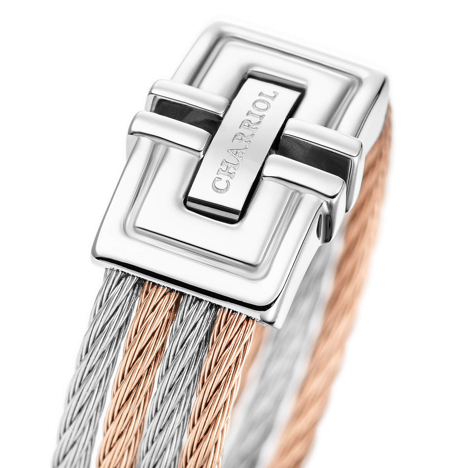 Or rose et acier_acier