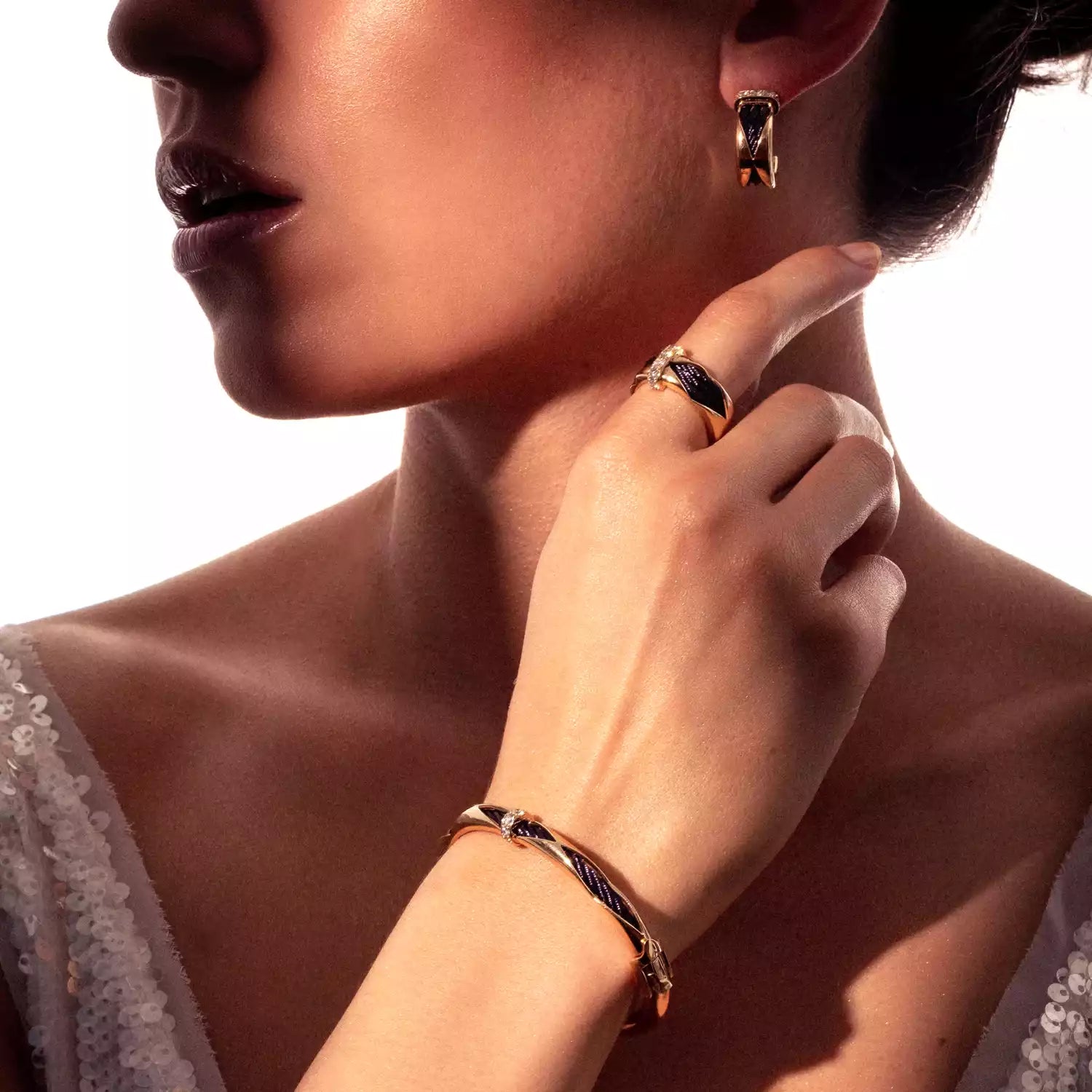 Celtic Dream Bangle 18KT - Charriol Geneve - Bracelets et Bangles