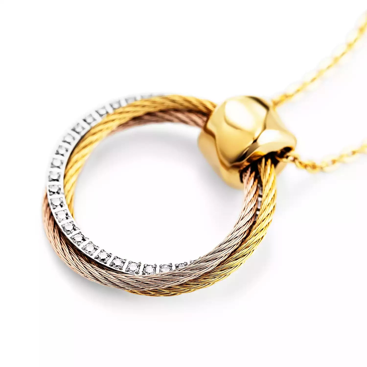 Celtic Collier Triquetra - Charriol Geneve - Colliers et pendentifs