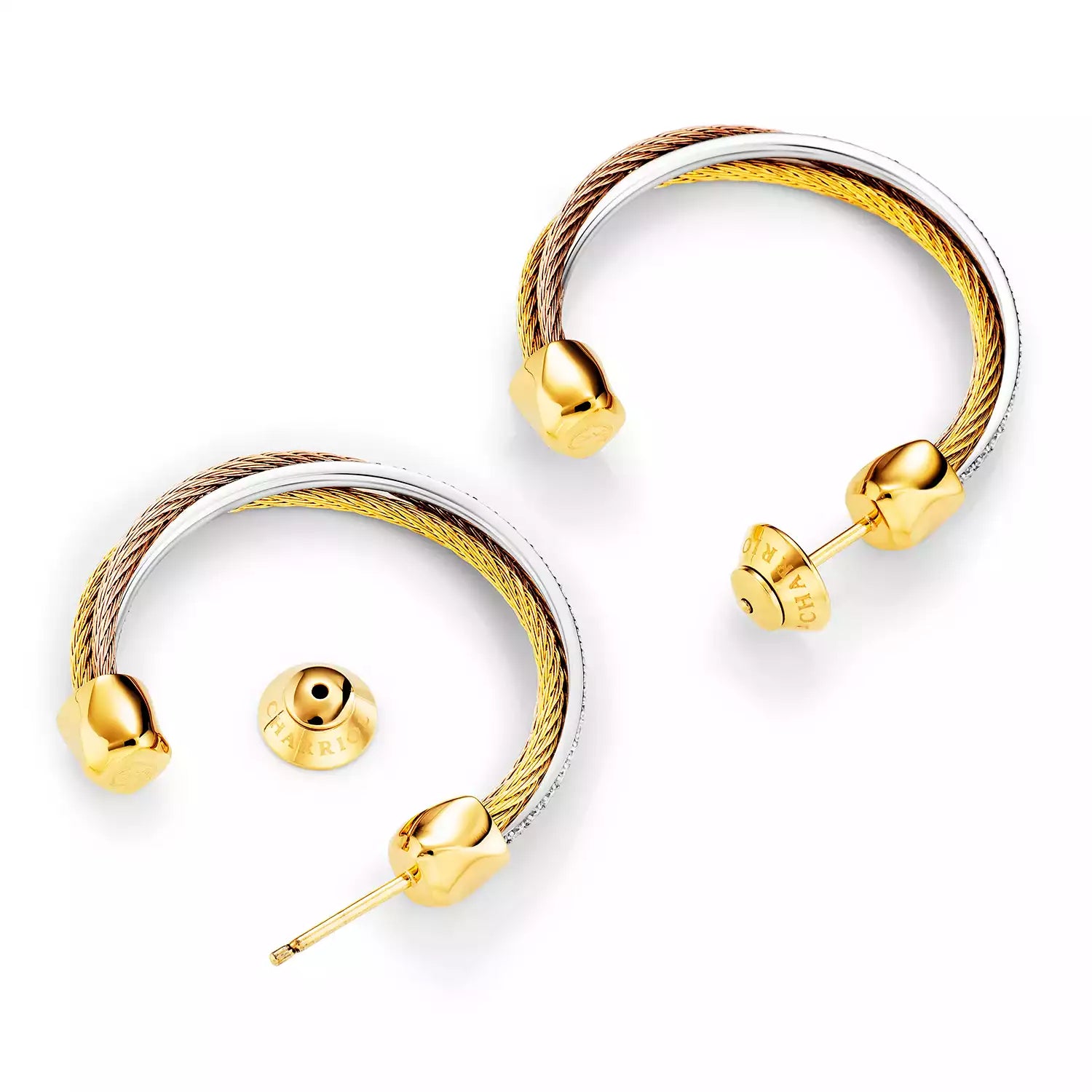 Or jaune_acier, or jaune et or rose