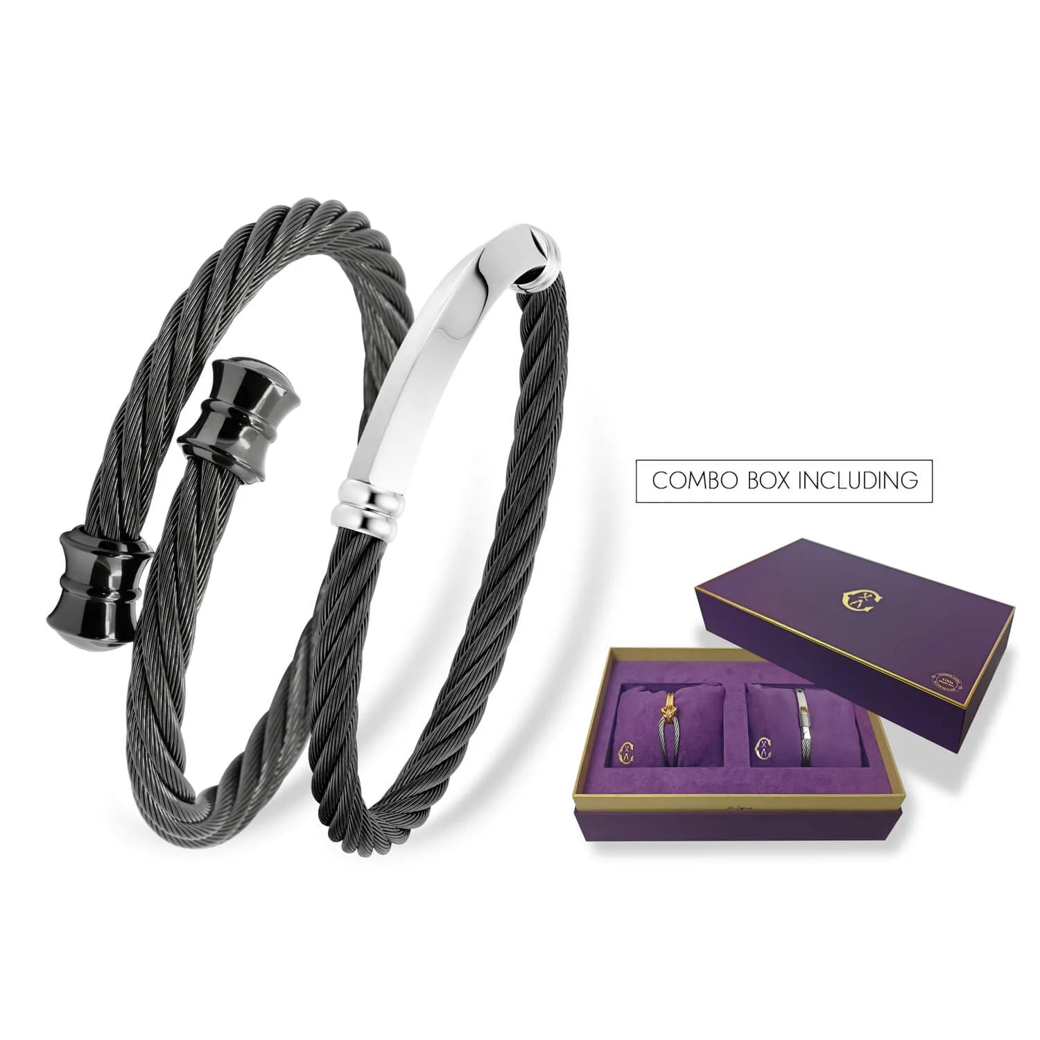 Combo set Alba & Matteo - ©2025 Philippe Charriol International Ltd. -