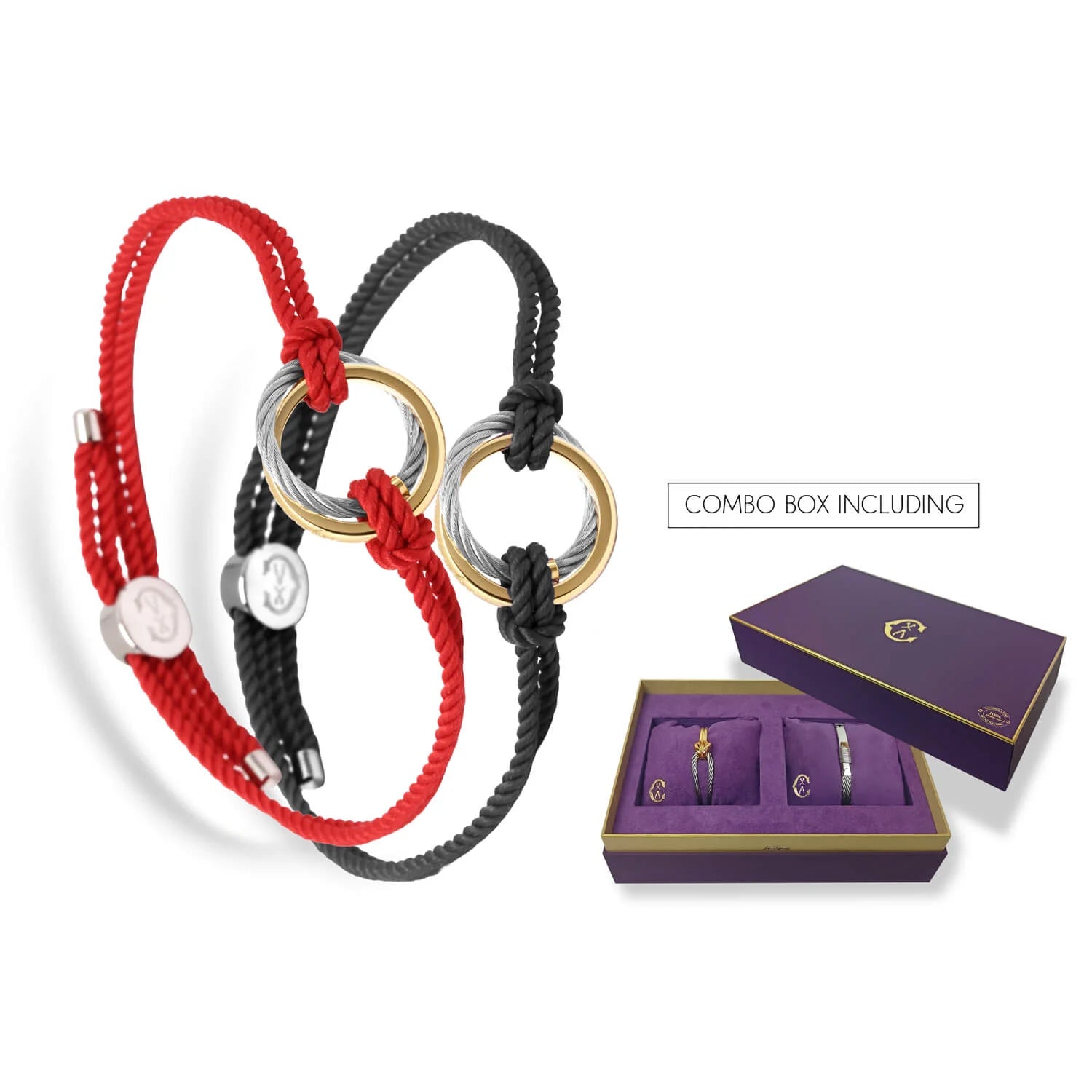 Combo set Isaline & Maxence - ©2025 Philippe Charriol International Ltd. -