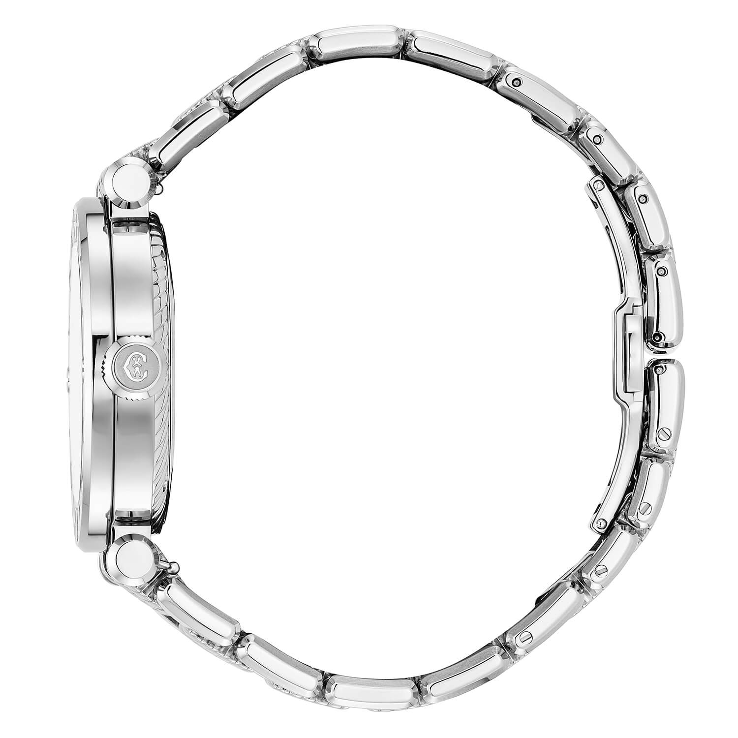 NAVIGATOR CRUISE41MM, CALIBRE AUTOMATIQUE, CADRAN BLANC, "CHARRIOL CHARRIOL " BEZEL, BRACELET INTERCHANGEABLE EN ACIER - Charriol Geneve - Montres