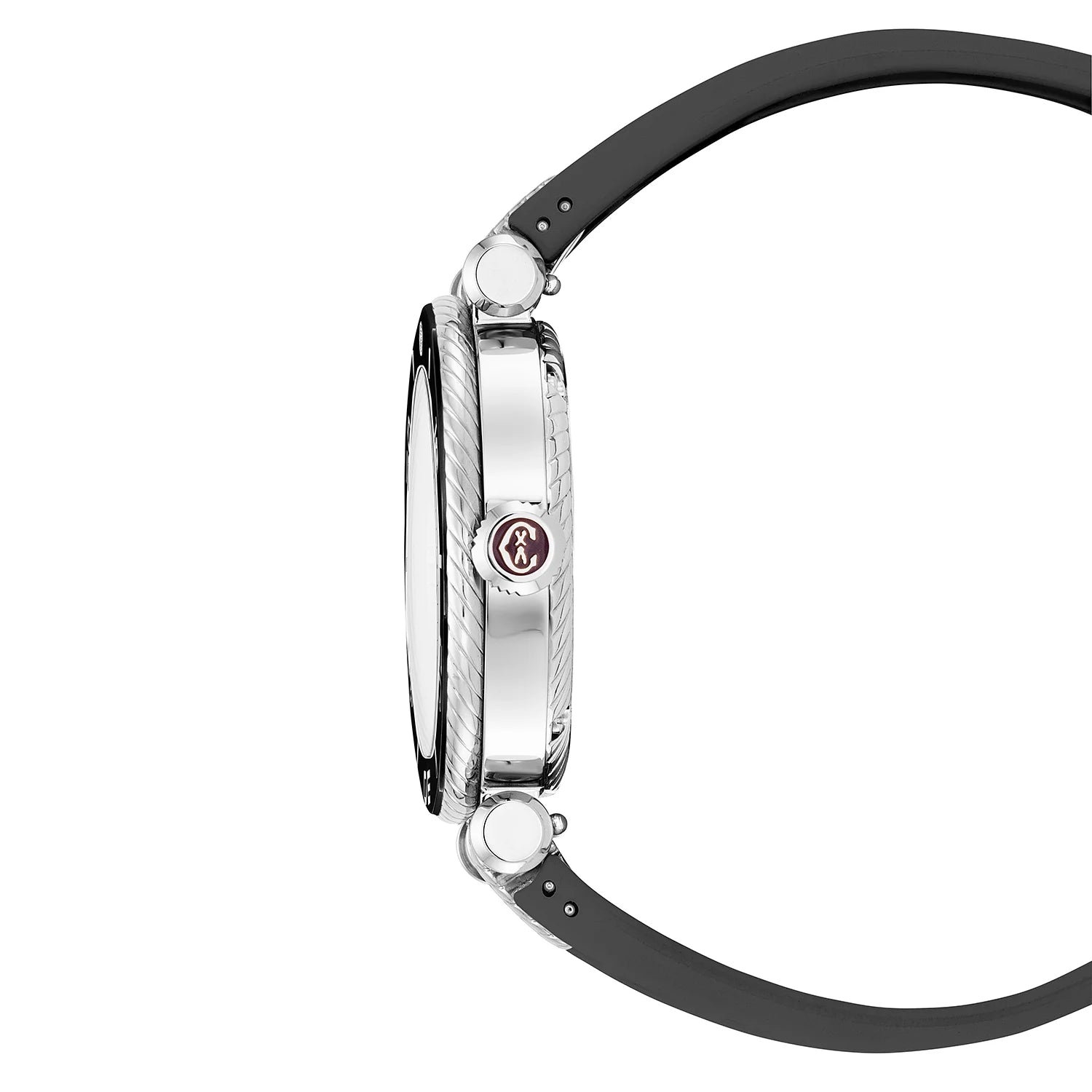 NAVIGATOR SURF, 36MM, CALIBRE AUTOMATIQUE, CADRAN PRUNE, BAGUE NOIRE, BRACELET INTERCHANGEABLE EN CAOUTCHOUC NOIR - Charriol - Montre