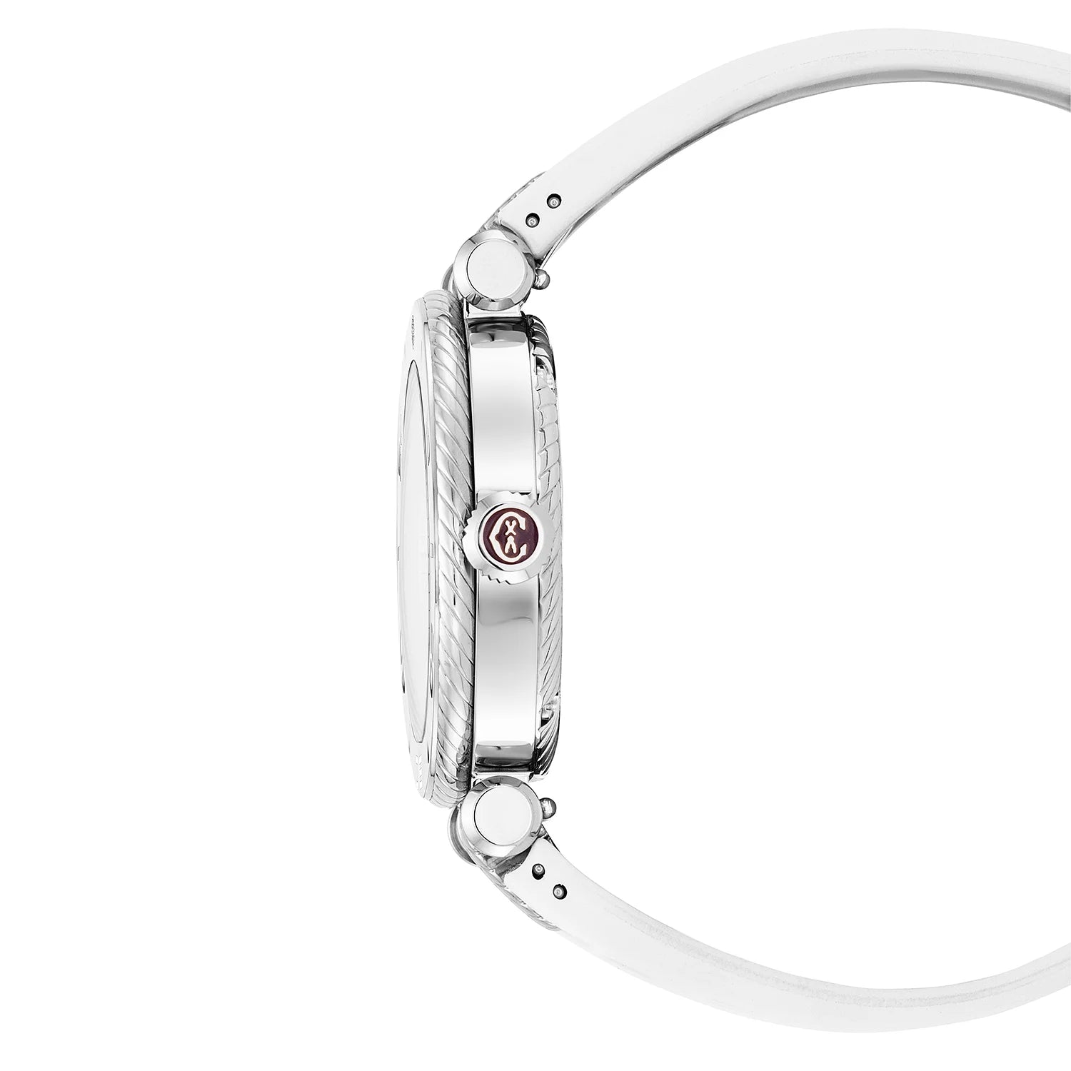 NAVIGATOR SURF, 36MM, CALIBRE AUTOMATIQUE, CADRAN BLANC, ZONE BLANCHE, BRACELET INTERCHANGEABLE EN CAOUTCHOUC BLANC - Charriol Geneve - Montre