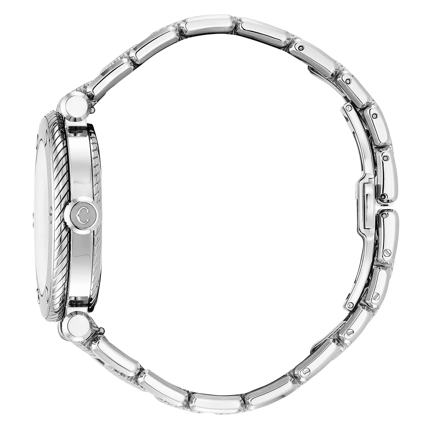 NAVIGATOR SURF GMT, 41MM, CALIBRE AUTOMATIQUE, CADRAN BLANC, 6 SCREWS BEZEL, BRACELET INTERCHANGEABLE ACIER - Charriol Geneve - Montre