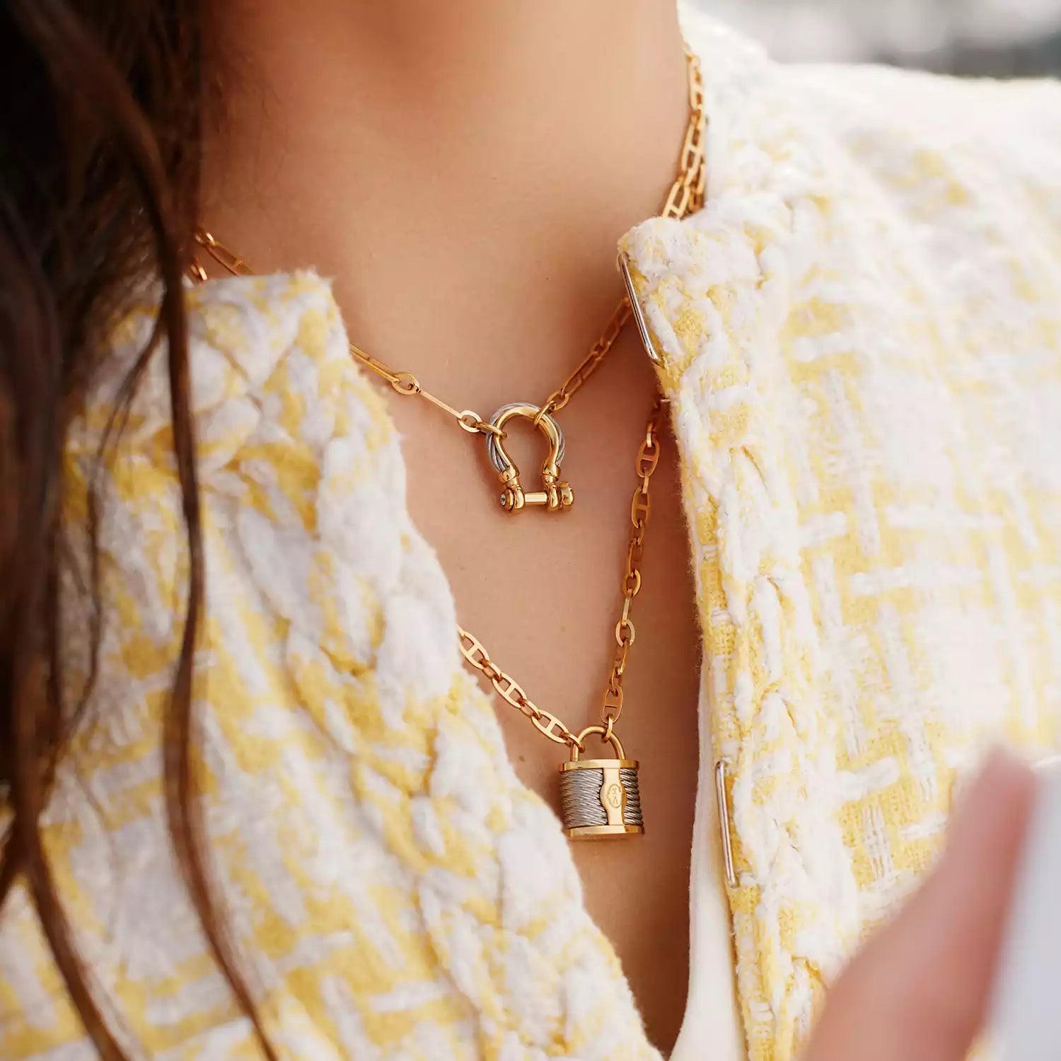 Or jaune_acier_40cm à 45cm