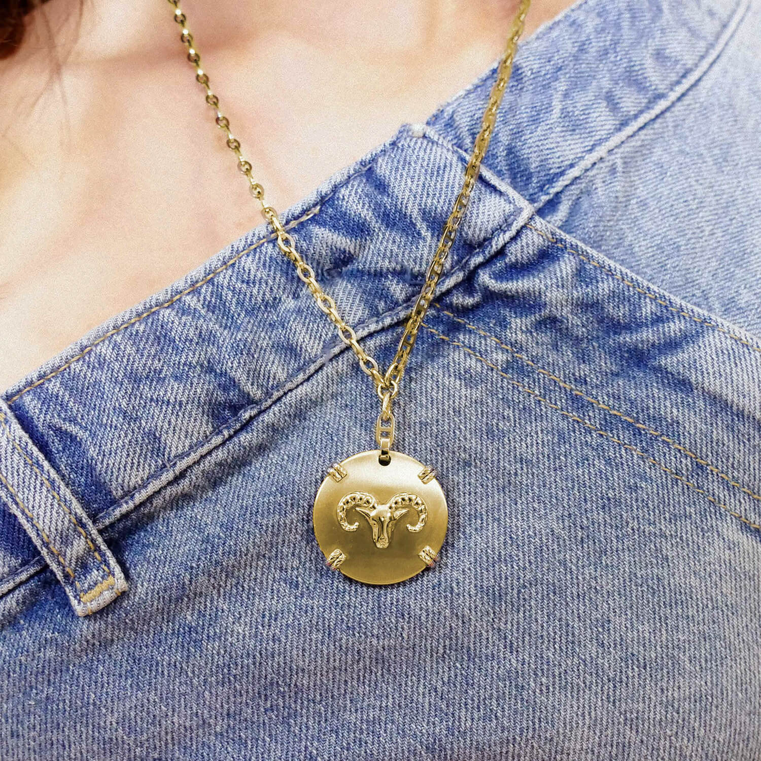 Or jaune_Or Bélier_45cm à 55cm