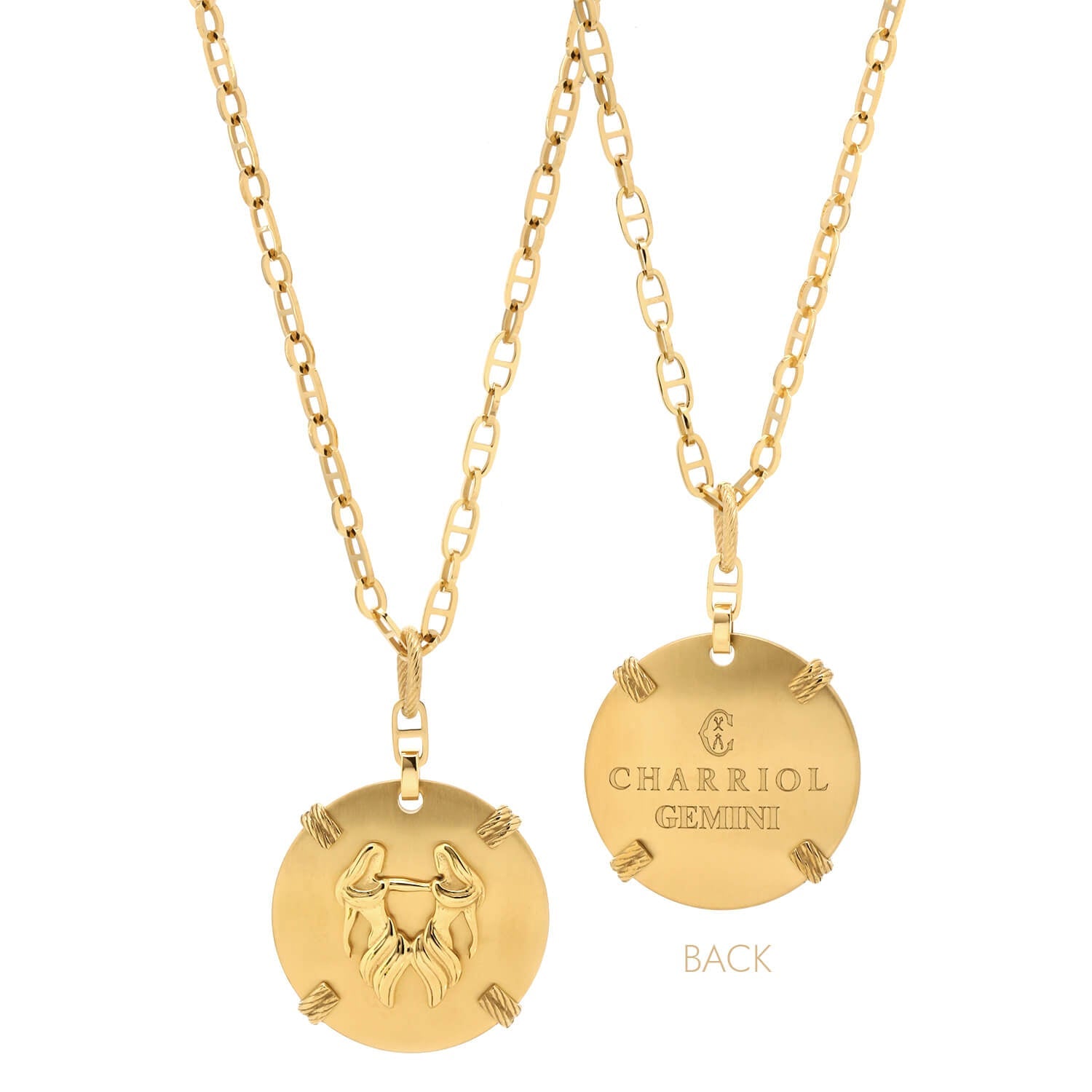 Or jaune_Or Gemini_60cm à 70cm