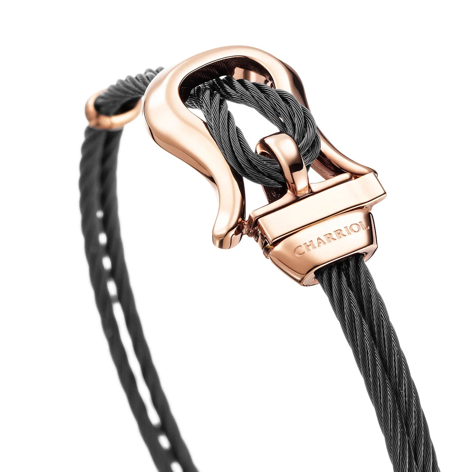 Noir 2mm_Or rose