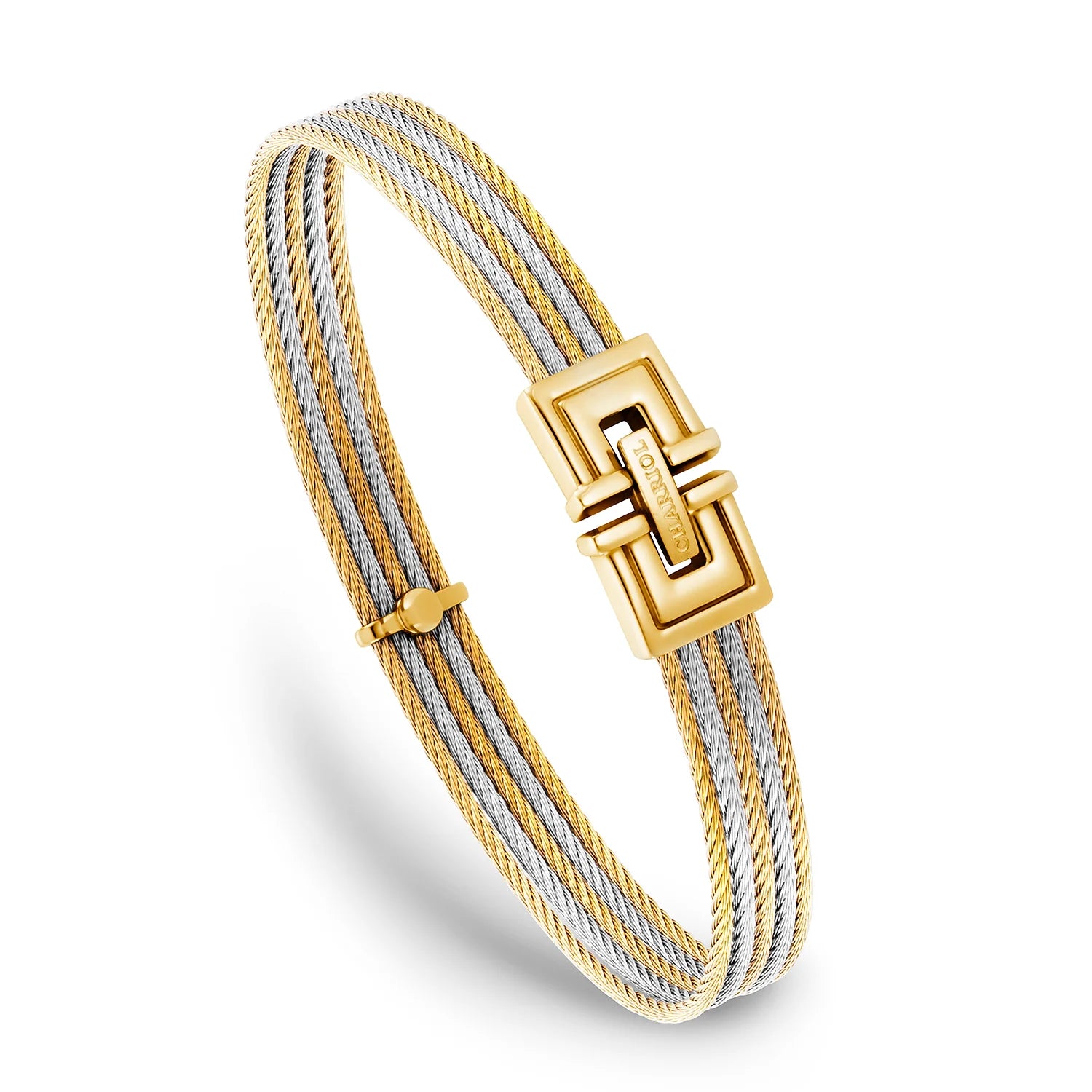 Or jaune et acier_Or jaune