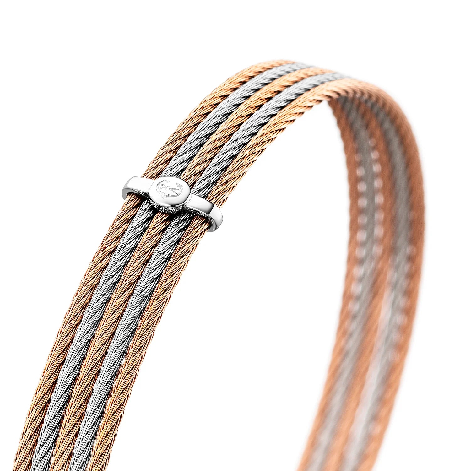 Or rose et acier_acier