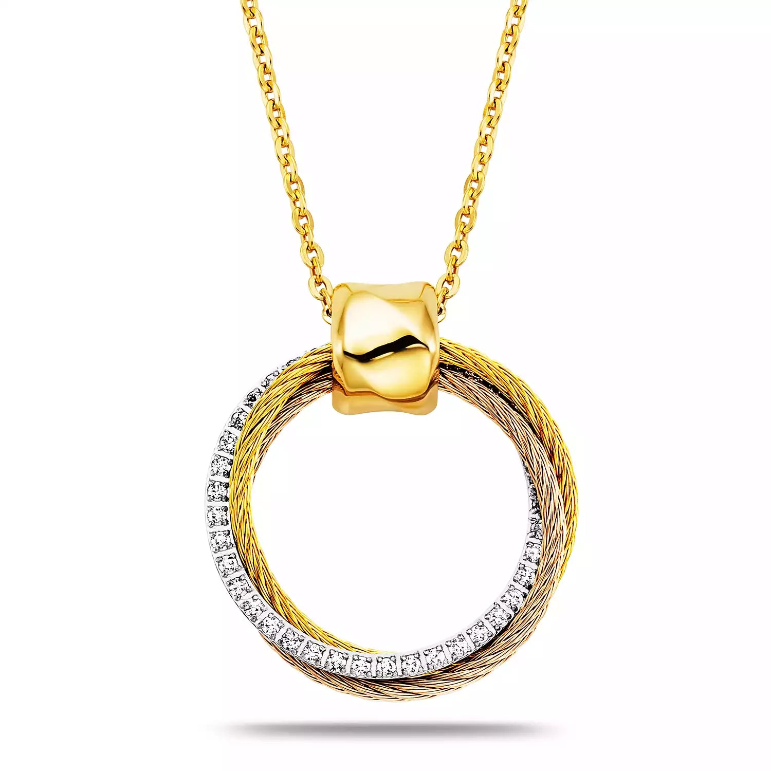 Celtic Collier Triquetra - Charriol Geneve - Colliers et pendentifs