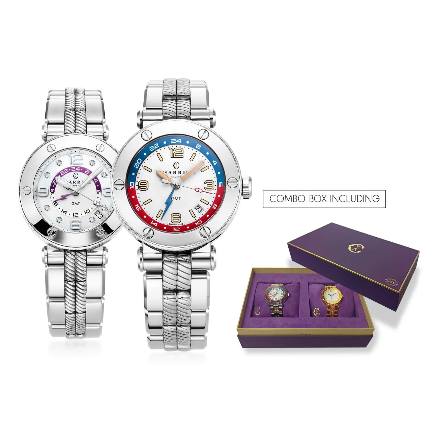 Combo set Anya & Léon - ©2025 Philippe Charriol International Ltd. -  