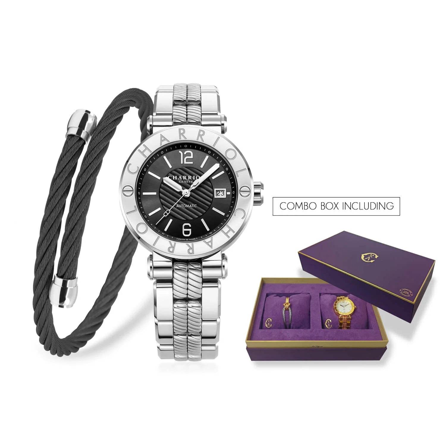 Combo set Isaac - ©2025 Philippe Charriol International Ltd. -  