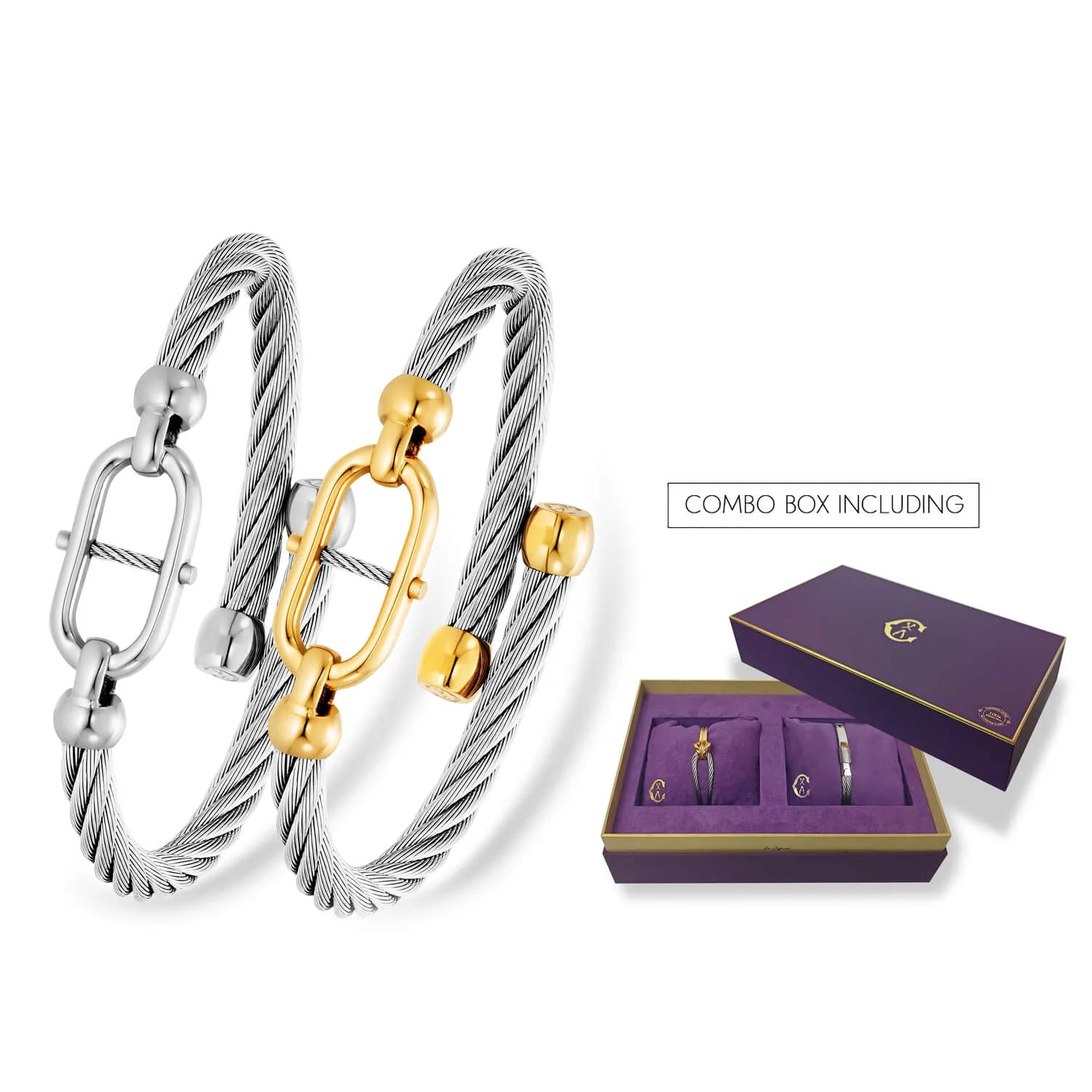 Combo set Nérée & Ondine - ©2025 Philippe Charriol International Ltd. -  
