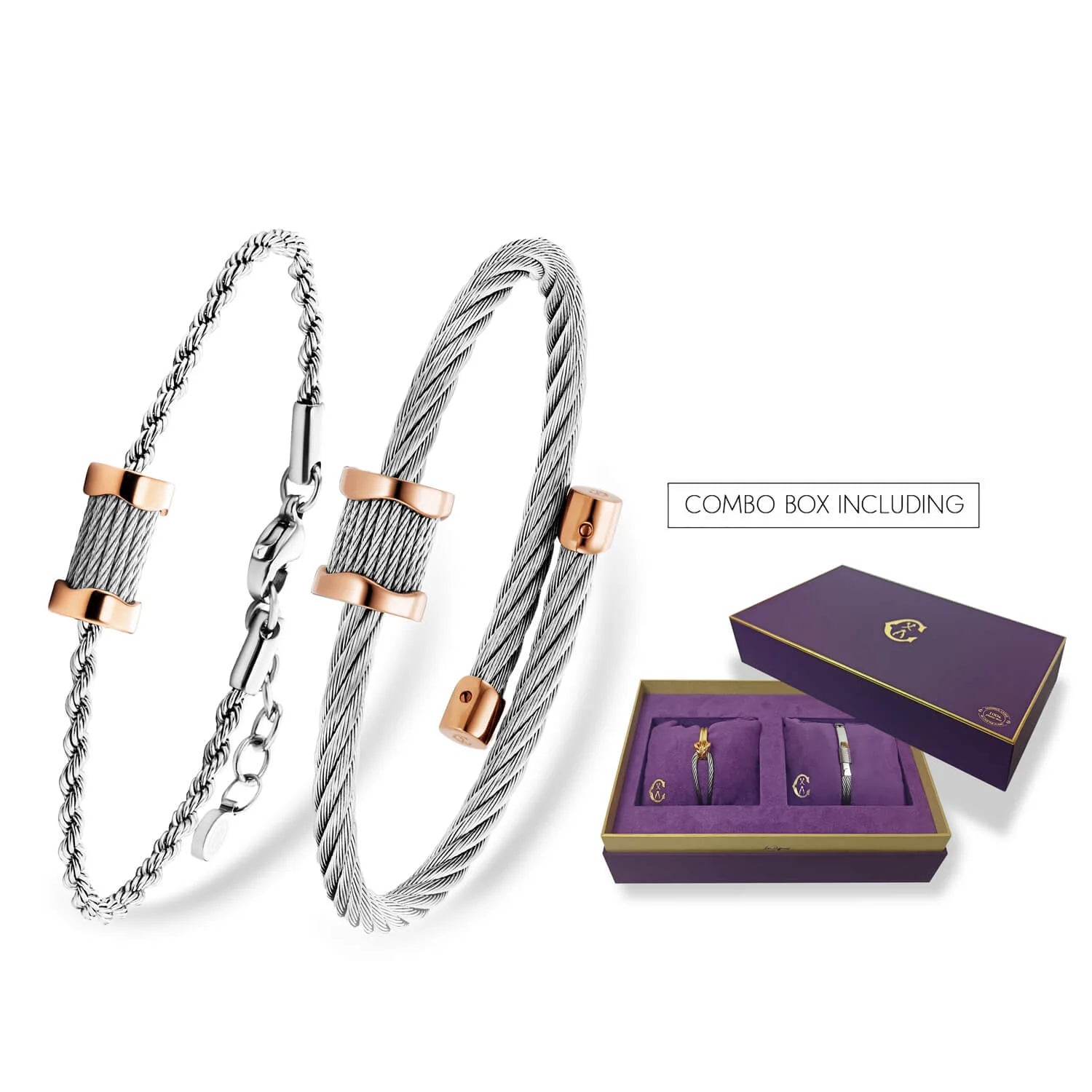 Combo set Yara & Néo - ©2025 Philippe Charriol International Ltd. -  