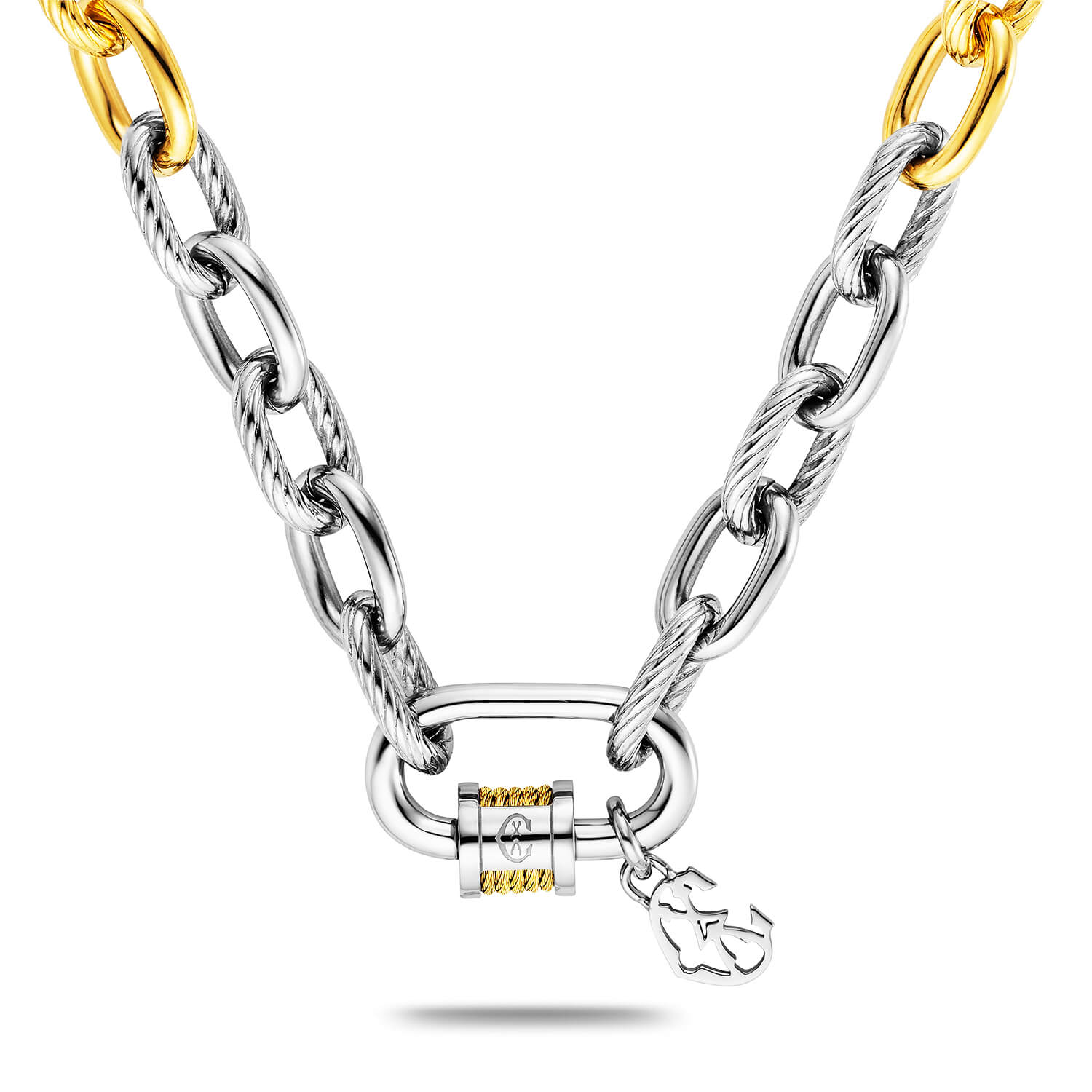 Acier et or jaune