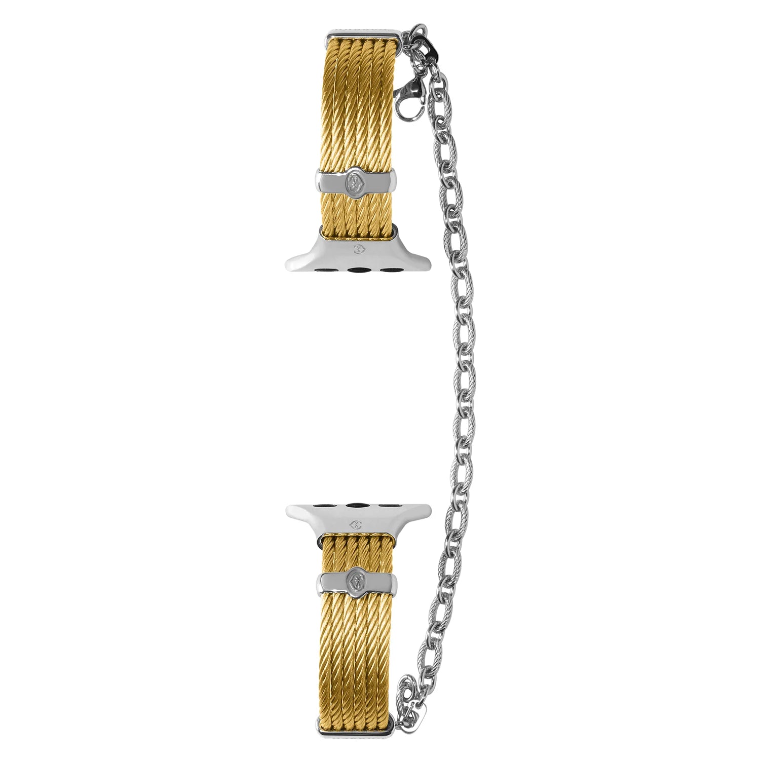 Or jaune et acier Décors_Poignet 16cm