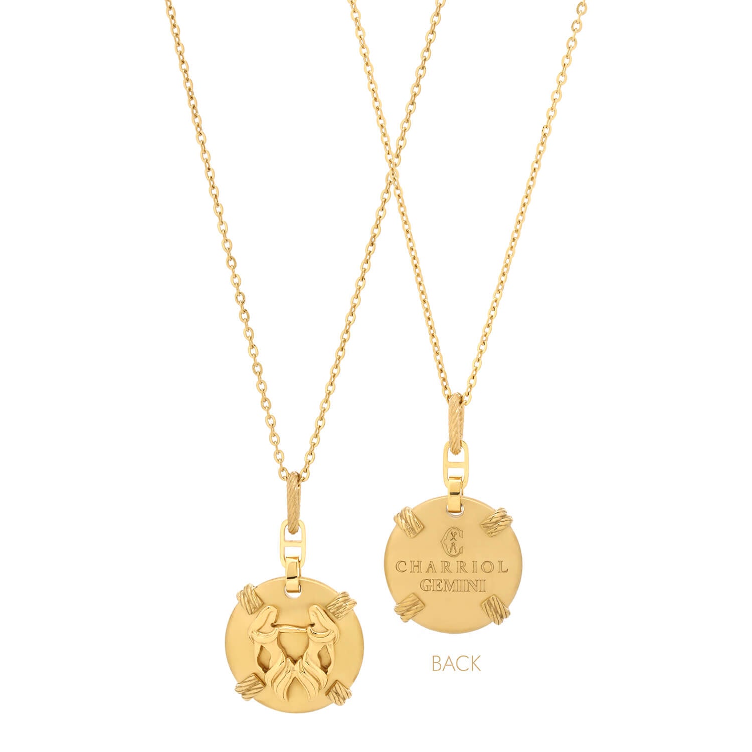 Or jaune_Or Gemini_45cm à 55cm